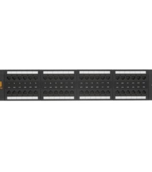 Патч-панель LANMASTER 48 портов, UTP, кат.6, 2U