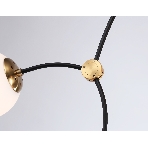 Светитльник Ambrella Light TR2575/4 BK/SB черный/бронза E27/4 max 60W D790*1120, фото4