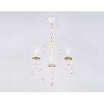 Светильник Ambrella light TR4915/3 WH/GD белый/золото E14/3 max 40W D550*860, фото5