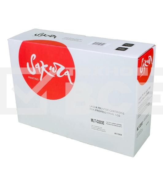 Картридж Sakura MLTD203E для Samsung SL-M3820/4020,M3870/4070 черный, 10000 к.
