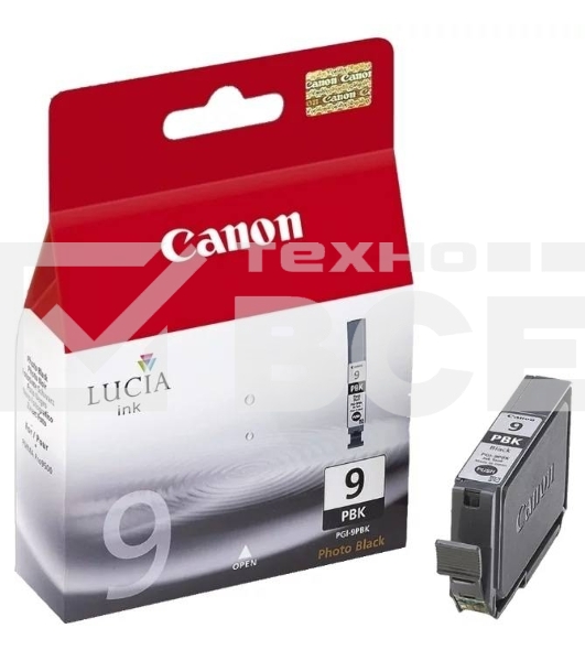 Картридж струйный PGI-9PBk (1034B001), для Canon Pixma 9500(Mark II), Фото черный, 150стр.