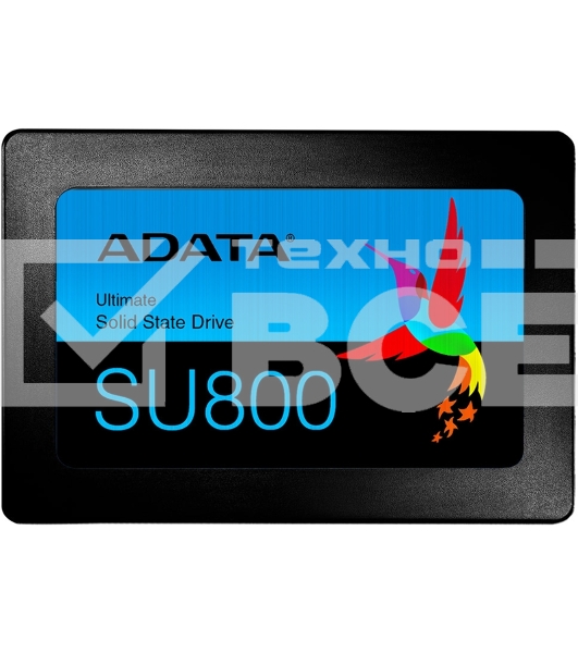 Накопитель SSD ADATA SU800, 256Gb, SATA III, 2.5