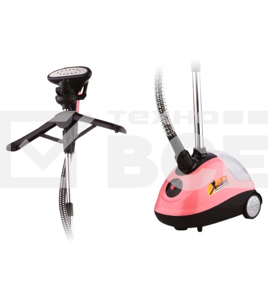 Отпариватель Centek CT-2375 розовый/черн