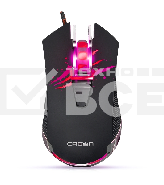 Мышь проводная CROWN Gaming CMXG-614 USB CM000001532 DPI 800/1000/1600/2400