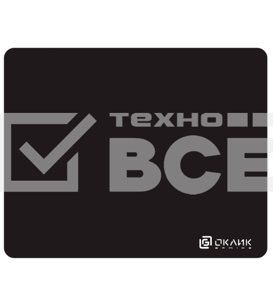 Коврик для мыши Оклик OK-F0251 черный 250x200x3мм