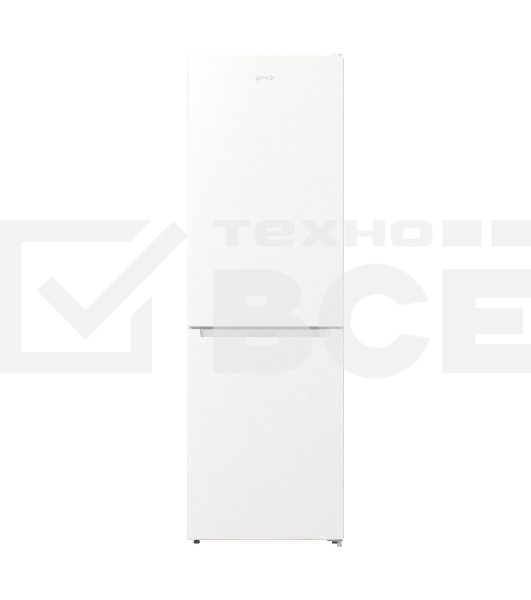 Холодильник Gorenje NRK6191EW4 белый двухкамерный 203/99л морозилка снизу