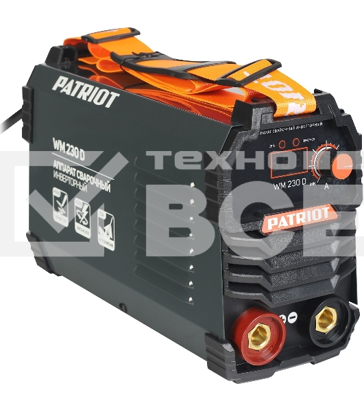 Сварочный аппарат Patriot WM230D инвертор ММА 10.7кВт
