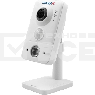 Камера видеонаблюдения IP Trassir TR-D7121IR1 v6 2.8-2.8мм цв. корп.:белый