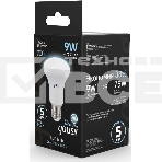Лампа светодиодная Gauss R63 9Вт цок.:E27 рефлектор 220B 4100K св.свеч.бел.ней. (упак.:10шт) (106002209), фото5