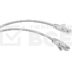Патч-корд WRline WR-PC-RJ45-FTP-5E-2-GY F/UTP общий экран RJ-45 вил.-вилка RJ-45 кат.5E 2м серый LSZH (уп.:1шт), фото 1