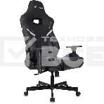 Кресло игровое Knight Thunder 5X черный эко.кожа крестов. металл, фото22