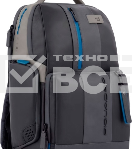 Рюкзак мужской Piquadro Urban CA4532UB00/NGR черный/серый кожа