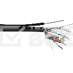 Кабель информационный Lanmaster TWT-5EFTP-UNV-TR кат.5E FTP 4X2X24AWG PE внешний 305м черный, фото2