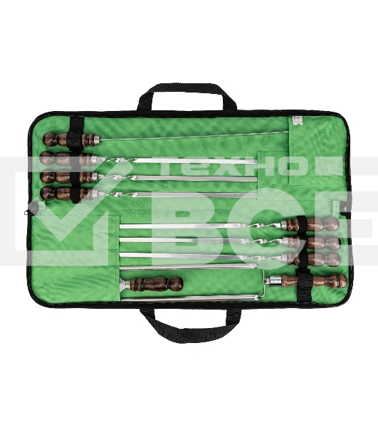 Набор шашлычный 9 предметов в сумке, Camping Palisad