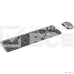 Клавиатура + мышь Оклик 300M клав:серый мышь:серый/черный USB беспроводная slim, фото15