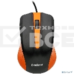 Мышь проводная ExeGate Professional Standard SH-9030BO черный/оранжевый, 1200 dpi, USB, кнопки - 3, фото3