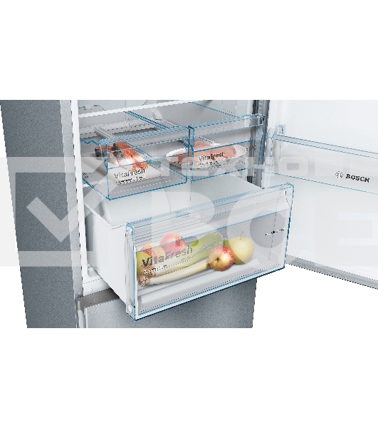 Холодильник Bosch KGN39XI30U нержавеющая сталь двухкамерный 279/87л морозилка снизу, No Frost