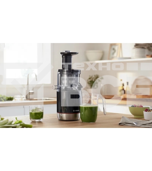 Соковыжималка шнековая Bosch MESM731M черный