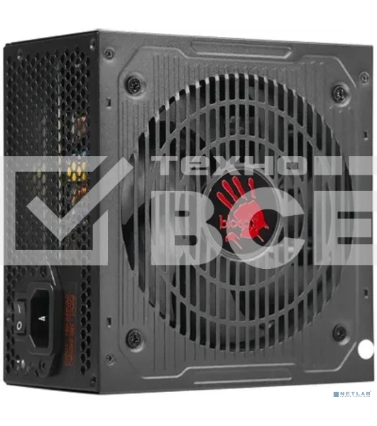 Блок питания Bloody BD-PS550B, 550Вт, 80 PLUS Bronze, 120мм, черный