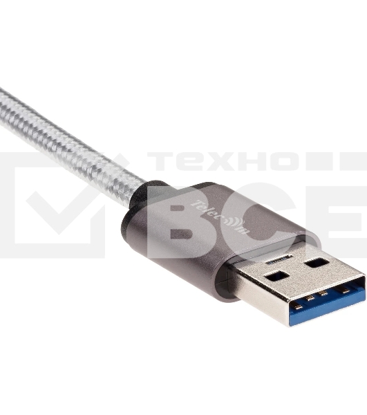 Кабель-адаптер USB 3.1 Type-Cm --> USB 3.0 Am, 1метр Telecom <TC403M-1M>