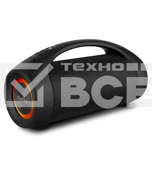 Колонки Sven 370 2.0 чёрные  (2x2W, USB, RGB подсветка)