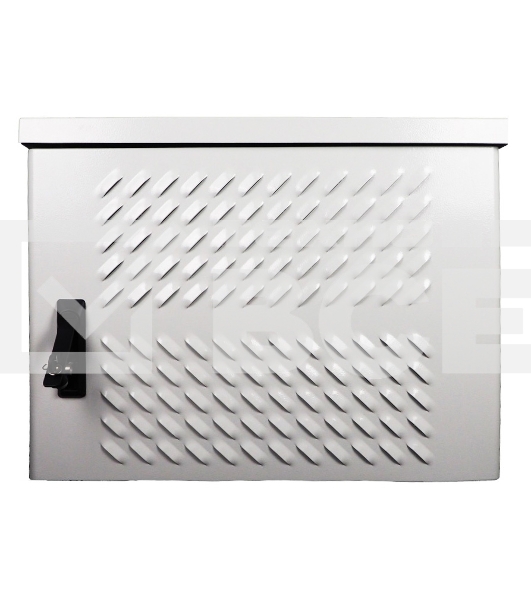 Шкаф уличный всепогодный настен. 18U (600х300), передняя дверь вент. (ШТВ-Н-18.6.3-4ААА)