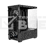 Компьютерный корпус Minitower ExeGate i3 SEA (mATX, без БП, 1*USB+1*USB 3.0, HD аудио, черный, 1 вент. 12см с RGb подсветкой, передняя и боковая панели - закаленное стекло), фото8