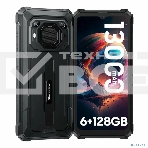 Смартфон BlackView BV6200Pro MT6761V 4С RAM6Gb ROM128Gb 6,56' IPS 720x1612 3G 4G Android 13 13Mpix 8Mpix GPS 802.11 a/b/g/n/ac GSM 13000mAh черный , фото 1