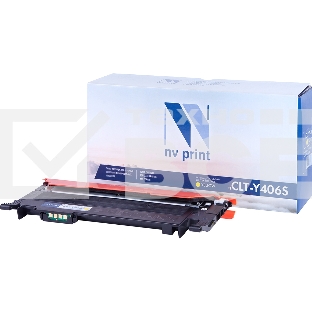 Картридж NV Print совместимый Samsung CLT-Y406S Yellow для CLP-360/365/368/CLX-3300/3305 (1000k)