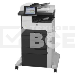 МФУ HP LaserJet Enterprise MFP M725f, лазерный принтер/сканер/копир/факс A3, 40ppm, 1200dpi, 1024Mb, 320Gb HDD, 5 trays 100+250+250+500+500, Cabinet, ADF100, Duplex, USB/LAN/FIH, Color LCD20i, 1y warr, repl. Q7830A M5035x, Q7831A M5035xs)