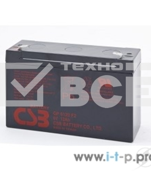 Батарея CSB GP 6120 (6V 12Ah)