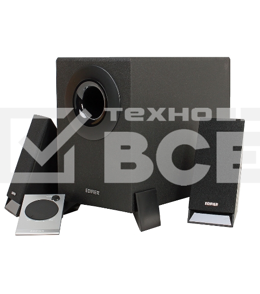 Колонки Edifier M1360 Black (8.5W, проводной пульт ДУ)