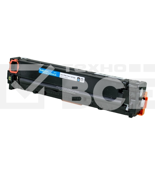 Картридж лазерный Sakura CB541A для HP Color LJ CM1312MFP/CP1215/CP1515/CP1518, синий, 1500 к.
