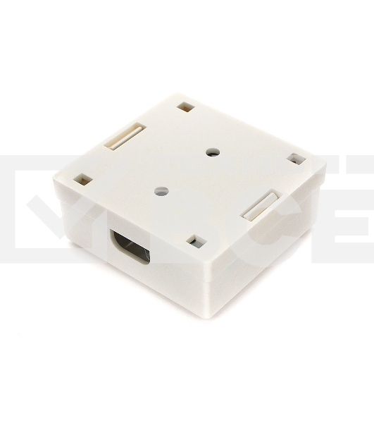 Розетка GEMBIRD NA214 RJ-45 кат.5e внешняя 2 порта, 110&Krone