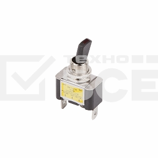 Тумблер 12V 30А (3c) ON-OFF однополюсныйс зеленой LED подсветкойRexant