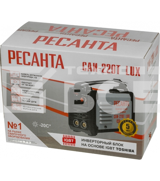 Сварочный аппарат инверторный Ресанта САИ-220ТLUX
