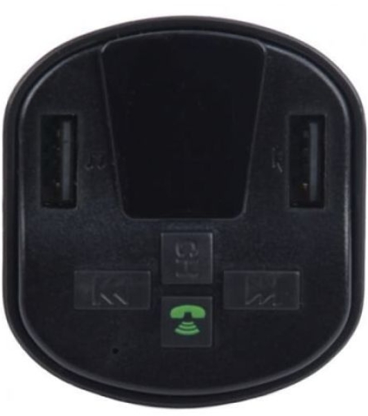 Автомобильный FM-модулятор ACV FMT-122B черный MicroSD BT USB (37576)