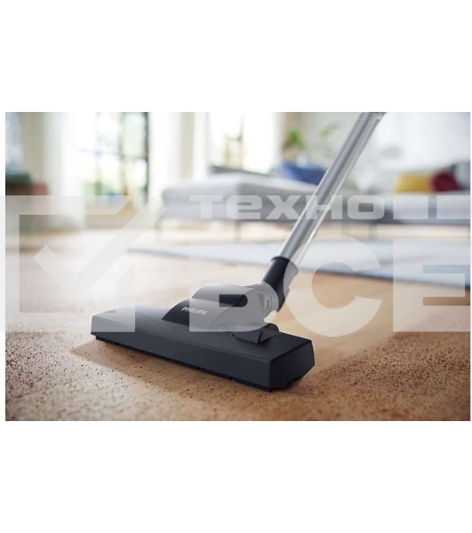 Пылесос Philips XB2042/01 черный, 360/1800 Вт, уборка сухая, пылесборник контейнер 1.3 л