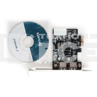 Контроллер USB  Gembird SPCR-01, в PCI, порты: 2 внешн. USB 3.0