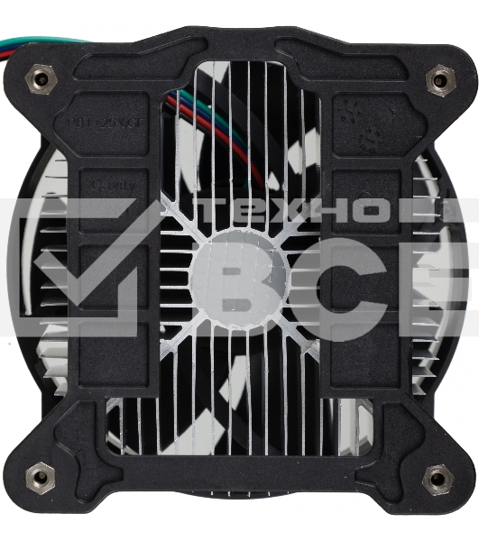 Кулер для процессора DEEPCOOL CK-11508 PWM черный, 92 мм, алюминий, 2200 об/мин, 30.1 дБ, 4 pin, 65 Вт, 70 мм