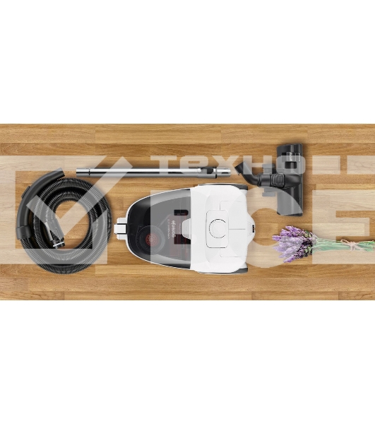 Пылесос Gorenje VC2101GALWCY белый/черный, 300/2100 Вт, уборка сухая, пылесборник контейнер, 3.3 л