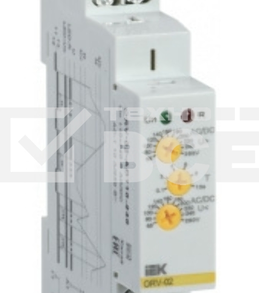 Реле повышения напряжения ORV 1ф 110-240В AC/DC ИЭК ORV-02-AD110-240