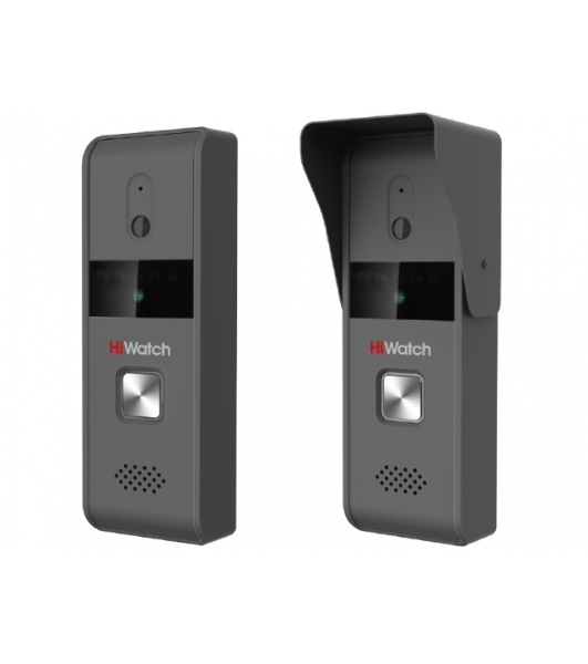 Видеопанель Hikvision DS-D100P монохромный сигнал CMOS цвет панели: темно-серый