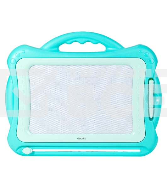 Доска магнитно-маркерная Deli 50303BLUE магнитно-маркерная лак синий 41.6х33.5 см пластик рама