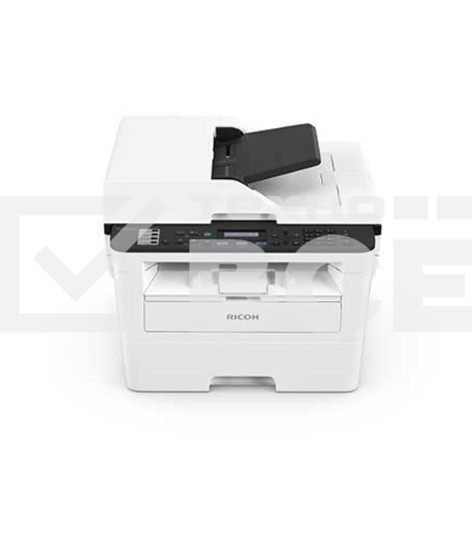 МФУ лазерный Ricoh SP 230SFNw (408293), A4, ч/б, печ. до 30 стр/мин., скан. до 22.5 стр/мин. (ч/б) 7.5 стр/мин. (цвет), 1200 x 1200 dpi (печать) 600x600dpi (скан.), USB, RJ-45, Wi-Fi