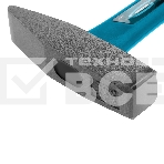 Молоток слесарный Gross 10277 600г, квадратный боек фибергласовая обрезиненная рукоятка, фото5