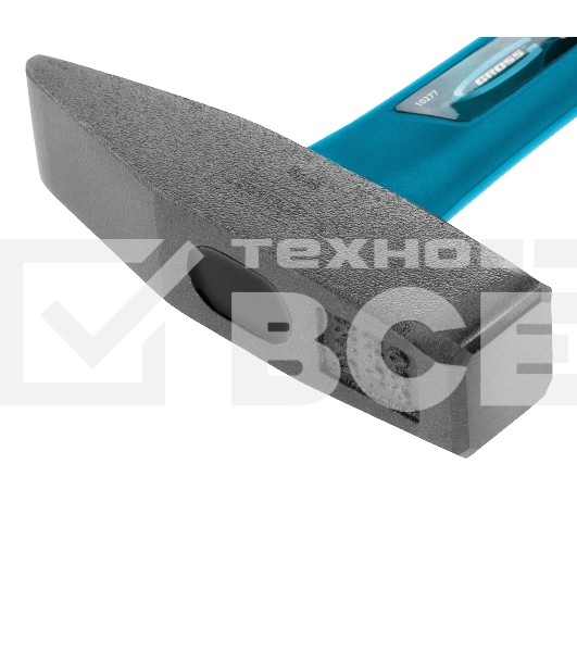 Молоток слесарный Gross 10277 600г, квадратный боек фибергласовая обрезиненная рукоятка