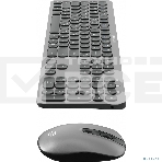 Клавиатура + мышь Оклик 300M клав:серый мышь:серый/черный USB беспроводная slim, фото31