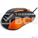 Мышь проводная ExeGate Professional Standard SH-9030BO черный/оранжевый, 1200 dpi, USB, кнопки - 3, фото4