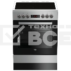 Электрическая плита Beko FSM67320GSS серебристый, фото2